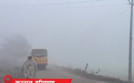 राजस्थान-MP में ओले गिरे, यूपी के 30 जिलों में कोहरा:हिमाचल के मनाली में बर्फबारी; अगले 5 दिन में 3 वेस्टर्न डिस्टरबेंस मौसम बदलेंगे