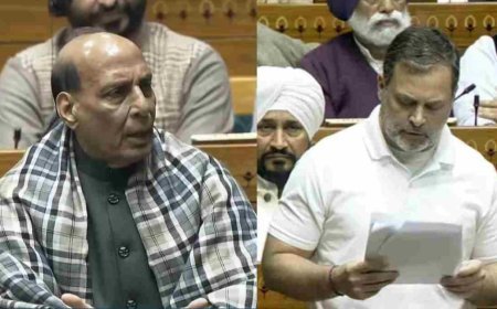 राहुल गांधी ने लोकसभा में किया डोकलाम का जिक्र, भारी हंगामे की वजह से लोकसभा स्थगित