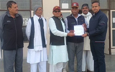 जुलाना के पूर्व सैनिक प्रशासन से नाराज:एसडीएम से की मुलाकात, बोले- गणतंत्र दिवस कार्यक्रम में नजरअंदाज किया