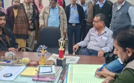 बांगड़ हॉस्पिटल में चोरियों रोकने हॉस्पिटल प्रशासक सख्त:हॉस्पिटल के कार्यवाहक अधीक्षक ने ली सुरक्षाकर्मियों की बैठक, दिए सख्त निर्देश