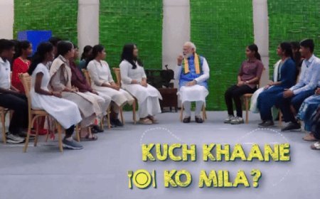 परीक्षा पे चर्चा, मोदी बोले- टेक्नोलॉजी का गुलाम न बनें:तकनीक के जरिए क्षमता को विकसित करें; पढ़ने के साथ लिखकर प्रैक्टिस करें