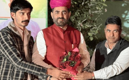 डीडवाना-कुचामन में अमीन पठान का स्वागत:शांति सद्भावना का दिया संदेश, युवा कार्यकर्ताओं और खेलप्रेमियों ने किया सम्मान