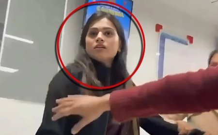 कानपुर के निजी बैंक में कस्‍टमर से भिड़ गई महिला कर्मचारी, वायरल हुआ वीडियो