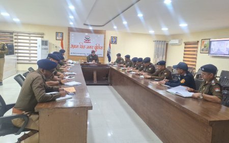 नवनियुक्त एसएसपी ऊधमसिंहनगर अजय गणपति ने संभाली कमान; जनपद के अधिकारियों के साथ समन्वय गोष्ठी कर स्पष्ट की प्राथमिकताएं