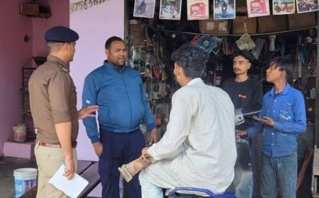 *एसएसपी अजय गणपति महोदय के निर्देशानुसार संपूर्ण जनपद में चला सघन सत्यापन एवं चेकिंग अभियान*