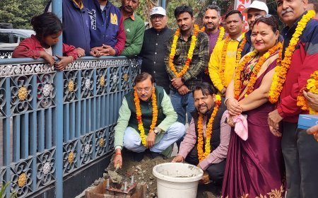 नगला में 1 करोड़ की लागत से 140 स्ट्रीट लाइटों का शिलान्यास