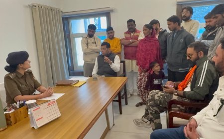 ट्रांजिष्ट कैम्प की हिन्दू नाबालिक बच्ची की सकुशल वापसी को लेकर विधायक शिव अरोरा ने परिजनों संग एसपी क्राइम निहारिका तोमर से की मुलाक़ात!