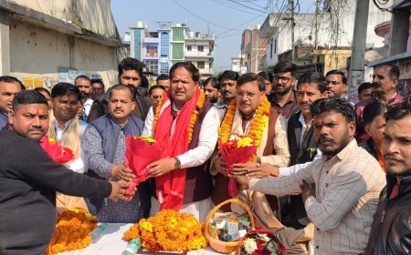 तीनपानी डैम के पुननिर्माण के लिए बजट जारी होने पर महापौर का जोरदार अभिनंदन