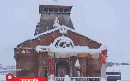 राजस्थान में ओले गिरे, MP के 25 जिलों में बारिश:हरियाणा में बारिश से 7 डिग्री तापमान गिरा; केदारनाथ में 6 इंच बर्फ गिरी