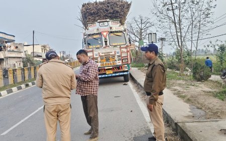 माननीय मुख्यमंत्री उत्तराखंड श्री पुष्कर सिंह धामी महोदय के आदेशानुसार SSP ऊधम सिंह नगर द्वारा संपूर्ण जनपद में ओवरलोडिंग के विरुद्ध वृहद स्तर सघन चेकिंग अभियान चलाया गया है*