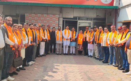 देशविरोधी राजनीति के खिलाफ, बड़ी संख्या में पूर्व सैनिक भाजपा में शामिल*