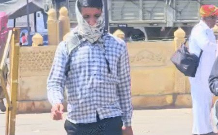 राजस्थान में मार्च में तेज गर्मी पड़ेगी,बारिश की भी संभावना:जैसलमेर, बाड़मेर, जालोर में सबसे ज्यादा तपेगी जमीन; मौसम विभाग ने जारी किया पूर्वानुमान