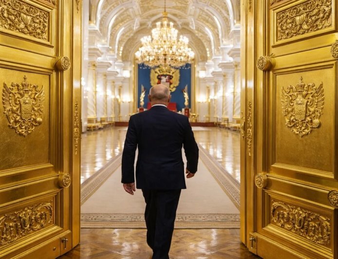 सुनहरे दरवाजे से निकले पुतिन, पूरी कैबिनेट लेकर मोदी से मिलने आए शख्स से मिलाया हाथ