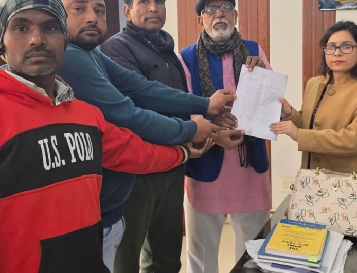 पलवल में लोकतंत्र सुरक्षा पार्टी ने किया UGC का समर्थन:कार्यकर्ताओं ने राज्यपाल को भेजा पत्र; शिक्षा में भेदभाव होगा खत्म