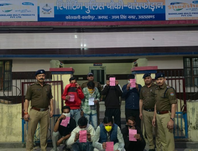 *एसएसपी अजय गणपति महोदय के निर्देशन में नशेडियों पर का एक्ट में चालान कर किया परिजनों के सुपुर्द।*