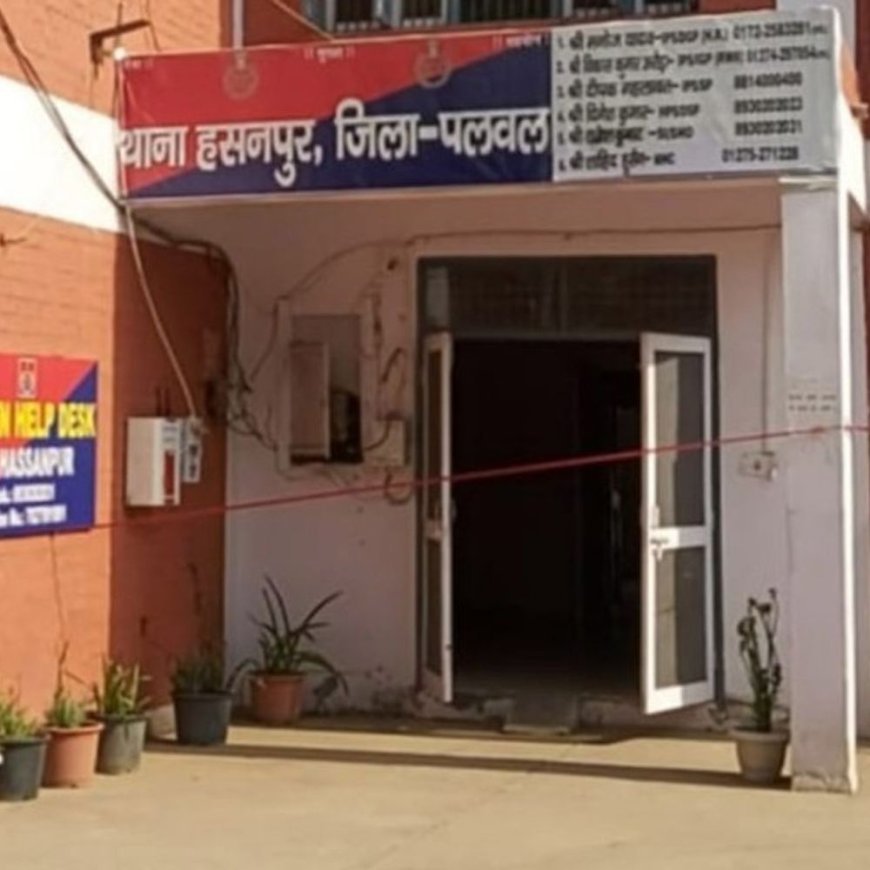 पलवल में दुकानदार पर 15 हथियारबंद बदमाशों का हमला:लोगों ने एक आरोपी दबोचा, देसी कट्टा छीनकर पुलिस को सौंपा