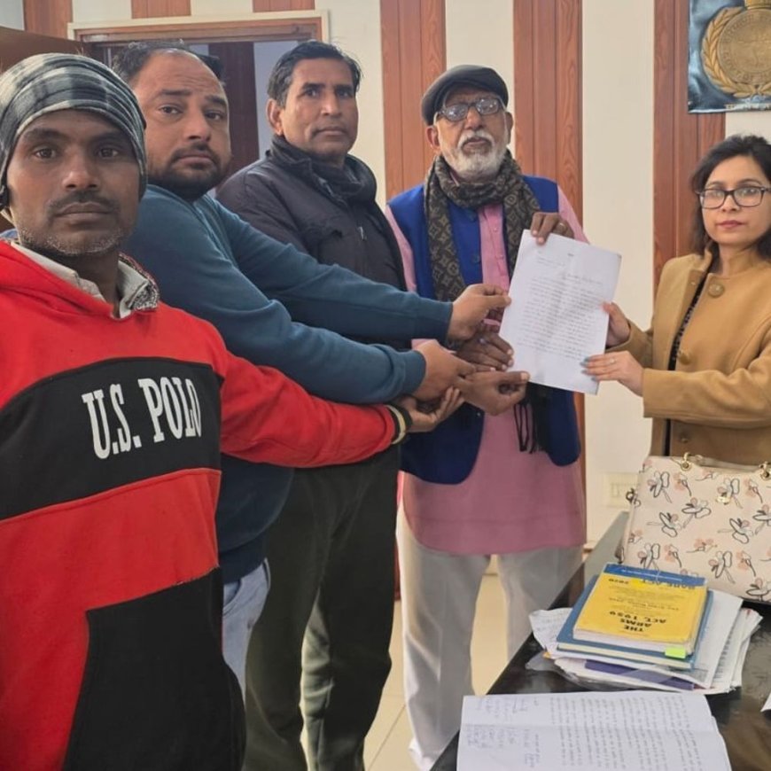 पलवल में लोकतंत्र सुरक्षा पार्टी ने किया UGC का समर्थन:कार्यकर्ताओं ने राज्यपाल को भेजा पत्र; शिक्षा में भेदभाव होगा खत्म