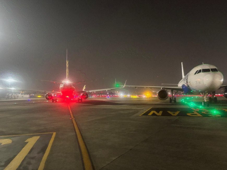 मुंबई एयरपोर्ट पर दो विमान के विंग्स टकराए:कोई घायल नहीं, एअर इंडिया के फ्लाइट में 200 यात्री सवार थे