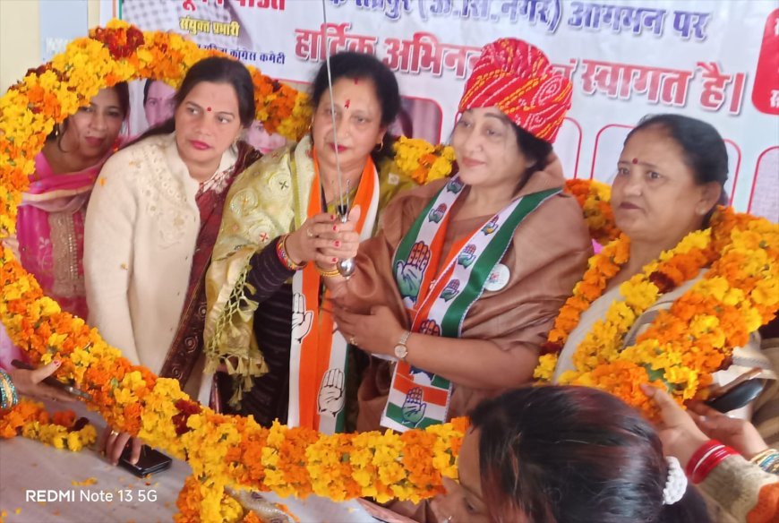 महिला कांग्रेस को बूथ स्तर तक मजबूत किया जाएगा - सुनीता गावडे