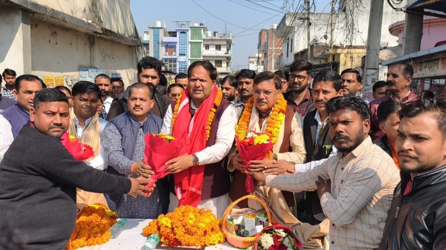 तीनपानी डैम के पुननिर्माण के लिए बजट जारी होने पर महापौर का जोरदार अभिनंदन