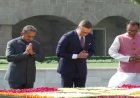 Rajghat पर गांधी को नमन, President Alexander Stubb के दौरे से भारत-Finland संबंधों को मिलेगी नई ऊर्जा