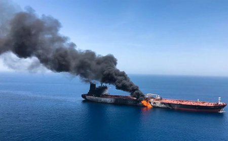 Iran-Israel तनाव के बीच Oman में Oil Tanker पर हमला, 15 भारतीयों समेत 20 क्रू मेंबर्स Rescue