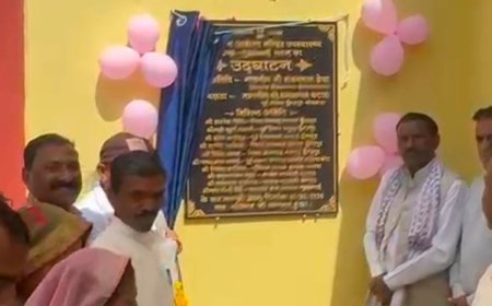 डूंगरपुर में 1.38 करोड़ के दो स्वास्थ्य केंद्र लोकार्पित:गलियाकोट में बीसीएमओ कार्यालय, जुई तलाई में आरोग्य केंद्र का शुभारंभ