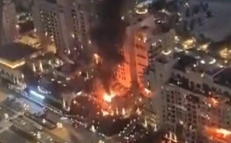 इजराइल-ईरान जंग; दुबई में बुर्ज खलीफा के पास हमला:एयरपोर्ट बंद; एअर इंडिया की लंदन, टोरंटो, पेरिस, शिकागो उड़ानें रद्द, दुनियाभर की फ्लाइट्स पर असर