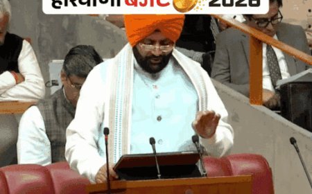हरियाणा का बजट 2026-27:यमुनानगर को खेल, उद्योग और जैविक खेती में सौगात, बनेगा नया स्टेडियम, जैविक किसानों के लिए मंडी में विशेष स्थान