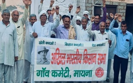 रोहतक में वाटर ट्रीटमेंट प्लांट को लेकर किसानों में रोष:खेतों तक नहीं पहुंच रहा पानी, ठेकेदार पर आरोप, खेतों में नहीं दबाई पाइपलाइन
