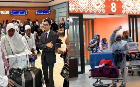 जेद्दा में फंसे भारतीयों की सुरक्षित वतन वापसी: अहमदाबाद एयरपोर्ट पर दिखे भावुक दृश्य, यात्रियों ने पीएम मोदी का जताया आभार