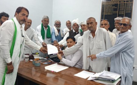 पानीपत शुगर मिल में किसानों ने मांगी सुविधाएं:एमडी से मिले किसान-मजदूर संगठन प्रतिनिधि; बोले- पेट्रोल पंप व सेवा केंद्र चालू हों