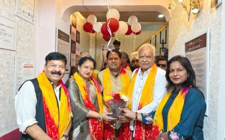 महापौर ने बेलेजा ब्यूटी स्कूल का किया शुभारम्भ