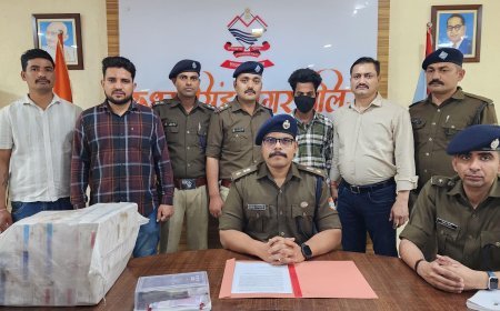 माननीय मुख्यमंत्री उत्तराखंड श्री पुष्कर सिंह धामी महोदय के उत्तराखंड राज्य को " ड्रग्स फ्री देवभूमि" बनाने के लक्ष्य को पूरा करने हेतु एसएसपी अजय गणपति की नशा तस्करों के विरुद्ध ताबड़तोड़ कार्यवाही जारी*