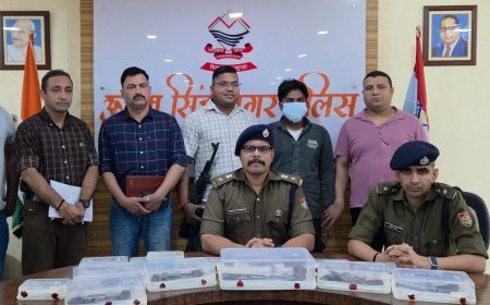 रुद्रपुर का प्रमुख असलाह सप्लायर बंटी कोली मोदी मैदान के पास पुलिस मुठभेड़ में गिरफ्तार