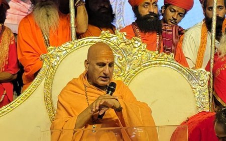 1008 कुंडीय महायज्ञ भव्य पूर्णाहुति की ओर:अवधेशानंद गिरी महाराज ने धर्मसभा को किया संबोधित, मंगलवार को मुख्यमंत्री भजनलाल शर्मा भी होंगे शामिल