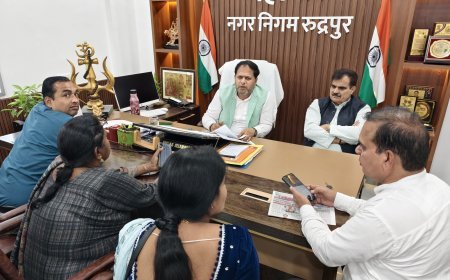 केन्द्रीय रक्षा मंत्री की रैली में रूद्रपुर जायेंगे हजारों कार्यकर्ताः विकास शर्मा