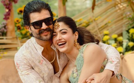 Anantapur में Vijay-Rashmika को देख पागल हुई भीड़, एक्टर को बनना पड़ा पत्नी का Bodyguard