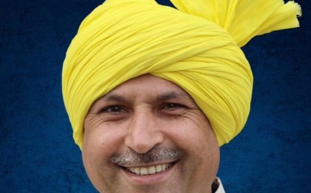 कलेक्टर रेट बढ़ोतरी पर AAP का सरकार पर तंज:हांसी में राजेंद्र सोरखी बोले- भू-माफियाओं को फायदा, समय सीमा बढ़ाने की मांग