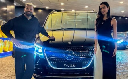 Captain Hardik Pandya का बड़ा दिल, गर्लफ्रेंड Mahieka Sharma को गिफ्ट की 1.7 करोड़ की लग्जरी कार