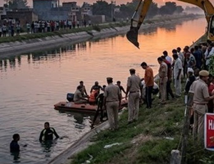 बहादुरगढ़ में नशे में नहर में बहा युवक:होली खेलने के बाद नहाने गया था; डुबकी लगाने के बाद नहीं आया उपर