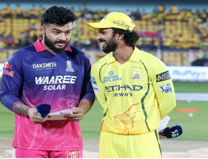 RR vs CSK: राजस्थान रॉयल्स और चेन्नई सुपर किंग्स मुकाबले में सैमसन-जडेजा का डेब्यू, देखें दोनों प्लेइंग 11