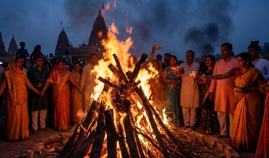 Holika Dahan की राख खत्म करेगी Vastu दोष, जानें Money और किस्मत चमकाने वाले उपाय।