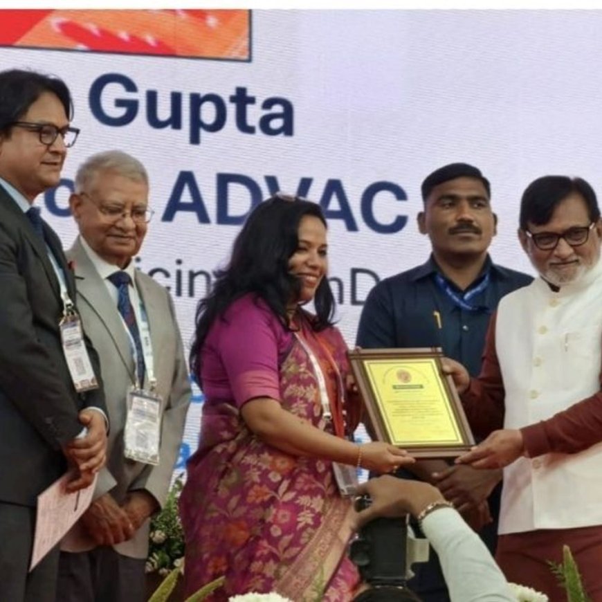 चंडीगढ़ PGI की डॉ. मधु को IAPSMCON 2026 सम्मान:बोली– 2047 तक विकसित भारत बनाने में टीकों की अहम भूमिका