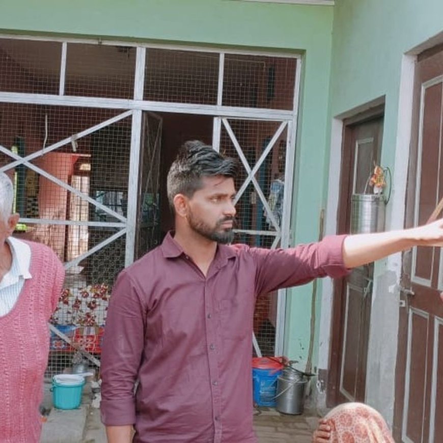 भाजपा मंडल उपाध्यक्ष के घर 8 लाख की चोरी:पुलिस ने अज्ञात के खिलाफ रिपोर्ट दर्ज की, फॉरेंसिक टीम ने सबूत जुटाए