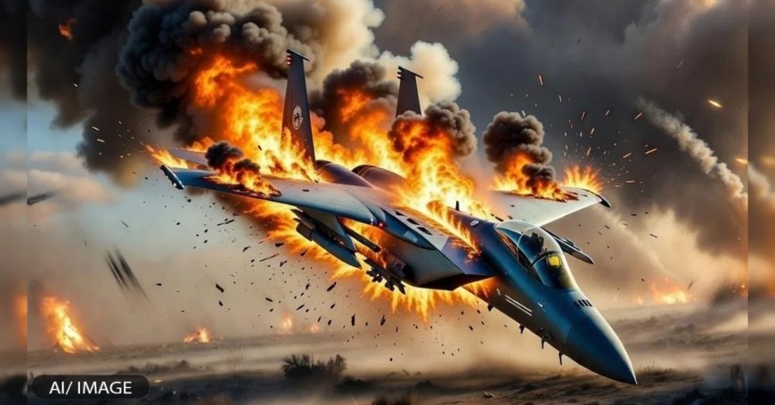 कुवैत में अमेरिकी फाइटर जेट F-15 हुआ क्रैश, पायलट सीट इजेक्ट कर बाहर आया