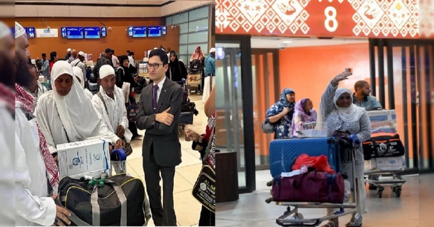 जेद्दा में फंसे भारतीयों की सुरक्षित वतन वापसी: अहमदाबाद एयरपोर्ट पर दिखे भावुक दृश्य, यात्रियों ने पीएम मोदी का जताया आभार