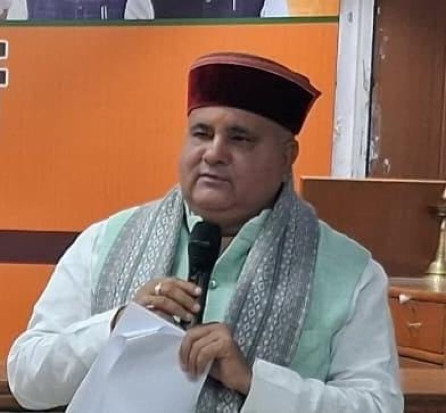 *सत्र पर बहानेबाजी के बजाय, विपक्ष करे जनमुद्दों पर चर्चा की तैयारी: भट्ट*