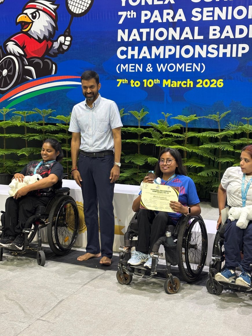राष्ट्रीय पैरा बैडमिंटन प्रतियोगिता में उत्तराखंड के खिलाड़ियों का शानदार प्रदर्शन, जीते कई पदक