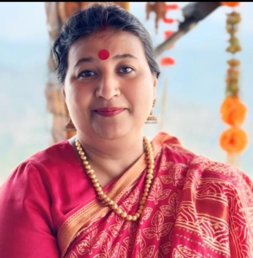 चैत्र नवरात्रि एवं नव संवत्सर पर महिला मोर्चा का मंडल वार "शक्ति पूजन” कार्यक्रम – रुचि भट्ट